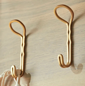 Wholesale Handmade <b>Wall</b> Decorative accessory Handmade Royal Crafts Brass Cabinet Hook Holder Handmade <b>MOP</b> Design - Product Image 6