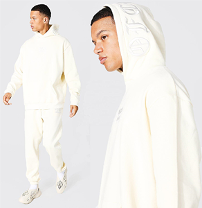 Mrmt — sweat-shirt à capuche brodé 3D pour homme, 2 pièces, ensemble solide, costume de survêtement assorti, nouvelle collection 2022 - Product Image 4