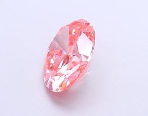 Diamante Rosa Ovalado de Laboratorio, CVD, Claridad VVS2, Pulido Excelente, Ético, Suelto, 1.98 Quilates - Product Image 2