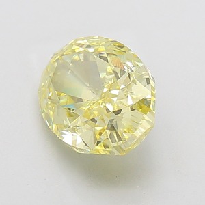Diamant ovale jaune vif fantaisie de 5,23 carats, pureté VS1, certifié, pour bijoux de luxe - Product Image 2