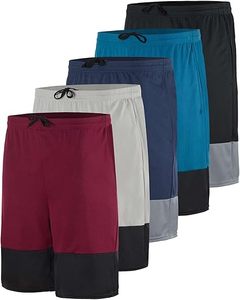 Shorts de basketball pour hommes, séchage rapide, vêtements de sport athlétiques, shorts de basketball en mesh premium, vêtements de sport performants - Product Image 2