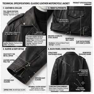 Wholesale Custom Logo <b>Women</b> Black Leather Jacket Streetwear Motorcycle Biker Outerwear OEM Y2K Moto <b>Coat</b> - Product Image 5
