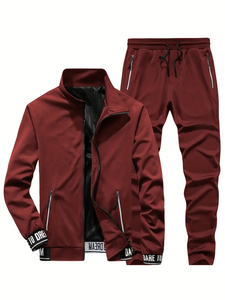 SELF INDUSTRY Survêtements d'hiver 100% Coton à capuche, couleur unie, style streetwear, avec cordon de serrage, poids du tissu 220 g/m², pour homme, légers et respirants - Product Image 6