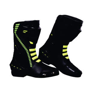 Botas de Motociclismo de Cuero Personalizadas para Carreras, Calzado de Motociclismo de Carreras con Diseño Personalizado - Product Image 3