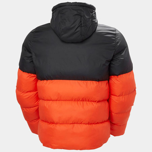 Veste d'hiver matelassée pour homme, personnalisée, épaisse, chaude, à capuche, style bubble coat, élégante, pour l'extérieur, avec rembourrage en polyester épais - Product Image 2