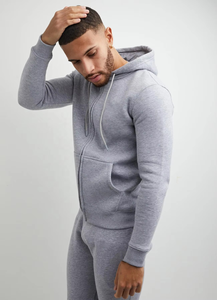 Service OEM ODM disponible pour les ensembles de survêtements sportifs d'hiver pour hommes, couleur personnalisée de haute qualité, respirant, à capuche, 100% polyester - Product Image 4