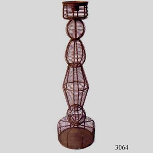 Élégant chandelier en cristal pour mariage, support de bougies à bras multiples pour la décoration de table de réception et l'agencement nuptial - Product Image 1