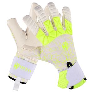 Gants de gardien de but de football personnalisés de qualité supérieure 2026, contact de la paume avant en latex, dos en caoutchouc injecté, coupe hybride en caoutchouc, T-Tab - Product Image 5