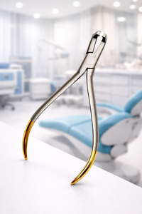 Pince de décollement incurvée pour brackets orthodontiques, pointe TC, en acier inoxydable, instrument dentaire manuel, fournisseur ISO OEM Inde, Classe - Product Image 3
