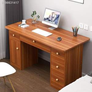 Brass <b>Computer</b> <b>Desk</b> Student Study <b>Desk</b> Bedroom Writing <b>Desk</b> Office Table <b>Drawers</b> for Home Office Wedding Art Deco Industrial - Product Image 1