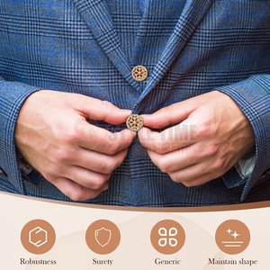 Premium Durable Design With Smooth Surface And Precise Craftsmanship For Custom Clothing Applications Steel <b>Buttons</b> - Product Image 4