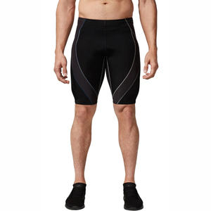 Shorts de compression pour hommes, shorts de sport pour la course à pied avec poches pour téléphone, vêtements de sport à séchage rapide - Product Image 1