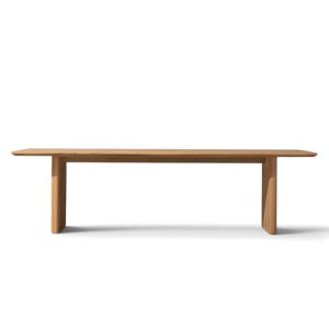 Mesa de Comedor de Madera de Teca Sólida, Natural, Finamente Lijada, Rectangular, Muebles de Madera para Hogar, Restaurante, Hotel, Villa, Exportador Mayorista - Product Image 2