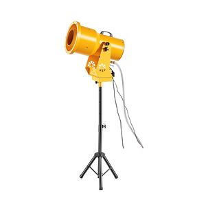 Máquina de Espuma con Oscilación Automática y Luces LED de 3 Colores, Estructura Triangular, Ventilador de Burbujas para Fiestas - Product Image 1