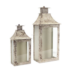 حاوية عتيقة ، شمعة عتيقة ، حاوية بالأسى ، قفص طيور للتزيين - Product Image 6