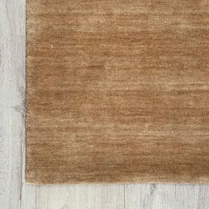 Alfombra de Oración Rectangular de Lana y Seda Anudada a Mano, Estilo Moderno, Color Natural, Antimicrobiana, Antideslizante, PET - Product Image 3