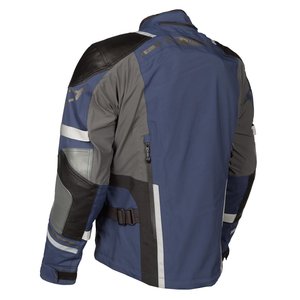 Veste de moto imperméable pour homme Kodiak, manches longues, bleu gris, GORE-TEX Pro, polyester/nylon, toutes saisons - Product Image 4