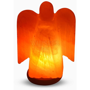 Lampe en sel de l'Himalaya au design moderne, en pierre naturelle, dernier cri, pour le bureau - Product Image 5