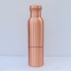 100% Pure Handmade Hammered Copper <b>Water</b> <b>Bottles</b> Manufacturer High Quality Leakproof Copper Yoga Fitness Custom <b>Water</b> <b>Bottles</b> - Product Image 3