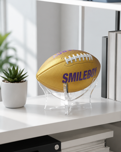 Acrylic Rugby Display Rack Made From A-Grade Material Visually Appealing Solution for Showcasing - Product Image 3