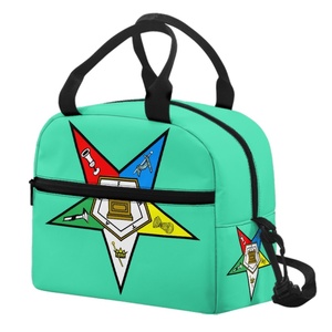 Bolsa de Almuerzo para Mujer, Impresión Bajo Demanda, Bolsa de Comida Portátil, Bolsa de Picnic Aislada y Compacta para Dama - Product Image 2