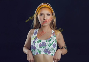 กางเกงออกกำลังกายพิมพ์ลายความคมชัดสูงกางเกงเอวพิมพ์ลายดิจิตอลแบบซับลิเมชัน - Product Image 5