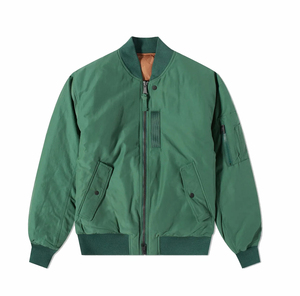 แจ็กเก็ตบอมเบอร์ผ้าซาตินซับในแฟชั่นพลัสไซส์มาใหม่สำหรับฤดูหนาว - Product Image 1