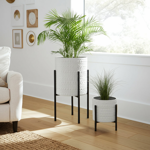 Soporte para Macetas de Hierro Metálico de Alta Calidad con Acabado Pulido Moderno, Diseño Ligero y Duradero, Fácil Mantenimiento, Uso Decorativo para el Hogar - Product Image 5