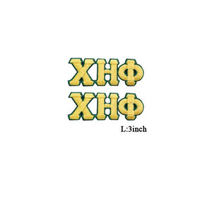 Parches Bordados con el Logotipo de la Universidad de la Hermandad Chi Eta Phi - Product Image 1