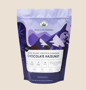 Poudre de protéines de chanvre biologique HP Valia - Saveur chocolat-noisette 500g Vente en gros Exportation d'Inde (Uttarakhand) Naturel et brut - Product Image 1