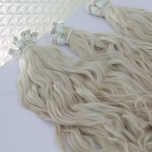 Vente en gros Paquet de cheveux humains vierges européens 10A Cheveux teints de qualité supérieure pour les salons - Product Image 1