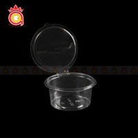 Quang Quan Jetable Petite Tasse À Sauce En Plastique 2oz Pudding Partie Condiment Ccups Avec Couvercles Jello Shot Cups