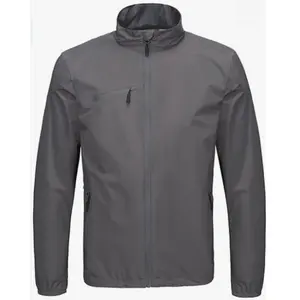 Vestes coupe-vent d'extérieur pour hommes Hiver Grande taille Style tendance Imperméable Hiver Randonnée Veste légère Coupe-vent pour hommes