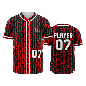 Camisetas de Béisbol y Sóftbol Personalizadas para Hombre, Impresión Frontal Personalizada, Manga Corta, Transpirables, de Secado Rápido, Tallas Grandes, Tela de Viscosa/Algodón - Product Image 6