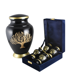 Urna funeraria para adultos hecha a mano de calidad antigua 100%, urna de cremación, urna de latón macizo para cenizas humanas - Product Image 1