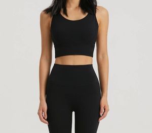 Leggings de Yoga de Cintura Media con Bolsillos para Teléfono, Logotipo Frontal y Sujetador Deportivo con Espalda en U, Conjunto de 2 Piezas, Transpirable y de Secado Rápido - Product Image 1