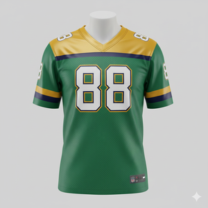 Maillot de football américain entièrement sublimé, personnalisé, respirant, à manches courtes, promotion en gros, pas cher, ajoutez des noms gratuitement, t-shirts pour adultes - Product Image 5