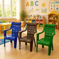 Chaise de salle à manger ergonomique pivotante en plastique massif minimaliste empilable pour enfants, idéale pour chambre, salon, cuisine