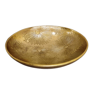 Bol de table moderne de luxe en métal doré poli, fabriqué à la main et exclusivement conçu, pour les fêtes et les mariages, qualité supérieure - Product Image 6