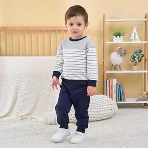 Conjunto de Sudadera y Pantalones Deportivos para Niños, Ropa Personalizada al por Mayor de Fábrica, Sudadera de Algodón y Felpa para Niños - Product Image 6