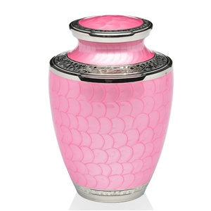 <b>Large</b> Adult Funeral Memorial <b>Urn</b> With Engraved Gold Bands And Lid High Quality Red Brass Cremation <b>Urn</b> For Human Ashes - Product Image 3