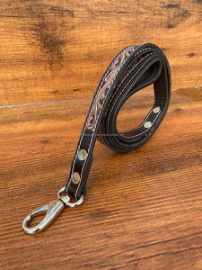 Durable Braided Leather Dog <b>Leash</b> Walking Training for Medium Large Dogs Pet Supplies Heavy Duty Woven Dog <b>Leash</b> - Product Image 3