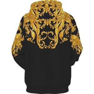 Unisex Polyester Cotton Plain Dyed Tracksuit Plus Size Casual <b>Leisurewear</b> Set Custom Logo OEM Wholesale Supplier - Product Image 4