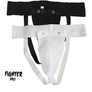 Protège-entrejambe en coton élastique pour arts martiaux, boxe, MMA, avec coque, taille personnalisée, fournisseur direct - Product Image 1