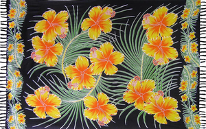 Luxury Custom Tahitian Pareo <b>Beach</b> Sarong Tropical Wrap Bora Bora Maldives OEM ODM Customized Manufacturing Service Provider - Product Image 5