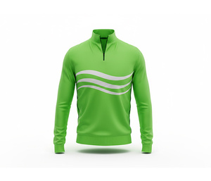 Breathable Polyester Sublimation Water Zip Jacket for Athletes for <b>Men</b> Women Youth Sportswear Quick Dry Team <b>Pullover</b> - Product Image 1