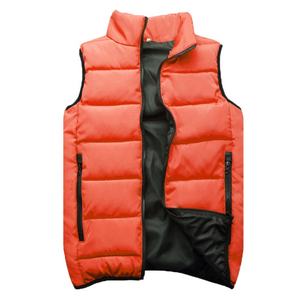 2022 unisexe Logo personnalisé gilet rembourré réversible imperméable et respirant Style décontracté avec fermeture à glissière mode d'hiver - Product Image 2