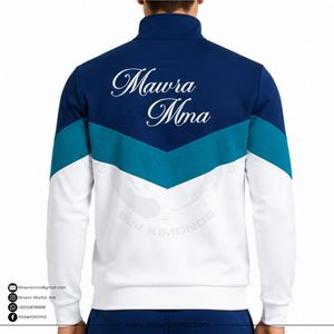 ชุดวินด์เบรกเกอร์ผู้ชาย Mawra แบบสั่งทำพิเศษ เสื้อแจ็คเก็ตและกางเกงขาสั้นเข้าชุด น้ำหนักเบา เหมาะสำหรับกีฬากลางแจ้ง แฟชั่น OEM - Product Image 4