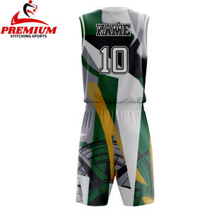 ชุดบาสเก็ตบอลดีไซน์ล่าสุด พร้อมโลโก้พิมพ์ตามสั่ง แห้งเร็ว คุณภาพสูง กางเกงบาสเก็ตบอลขาสั้น - Product Image 2