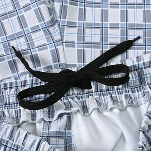 Ensemble de survêtement personnalisé avec patch, deux pièces, pour logo personnalisé, bandes latérales, unisexe, ensemble de jogging 2 pièces pour la salle de sport - Product Image 4